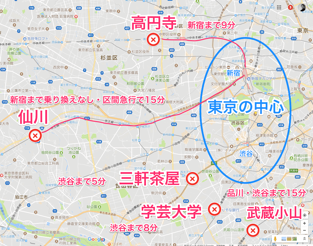 東京で一人暮らしするなら知りたい家賃と住む場所 Arutega Blog アルテガブログ